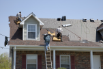 Men working on roof